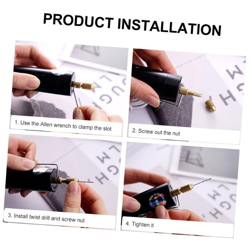 USB Mini Rotary Drill 3 Bit Se - Resin Craft Workshop recension och pris