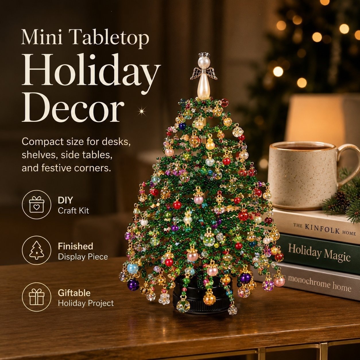 Multi‑Theme DIY Beaded Tree Cr - Resin Crafts Diy recension och pris