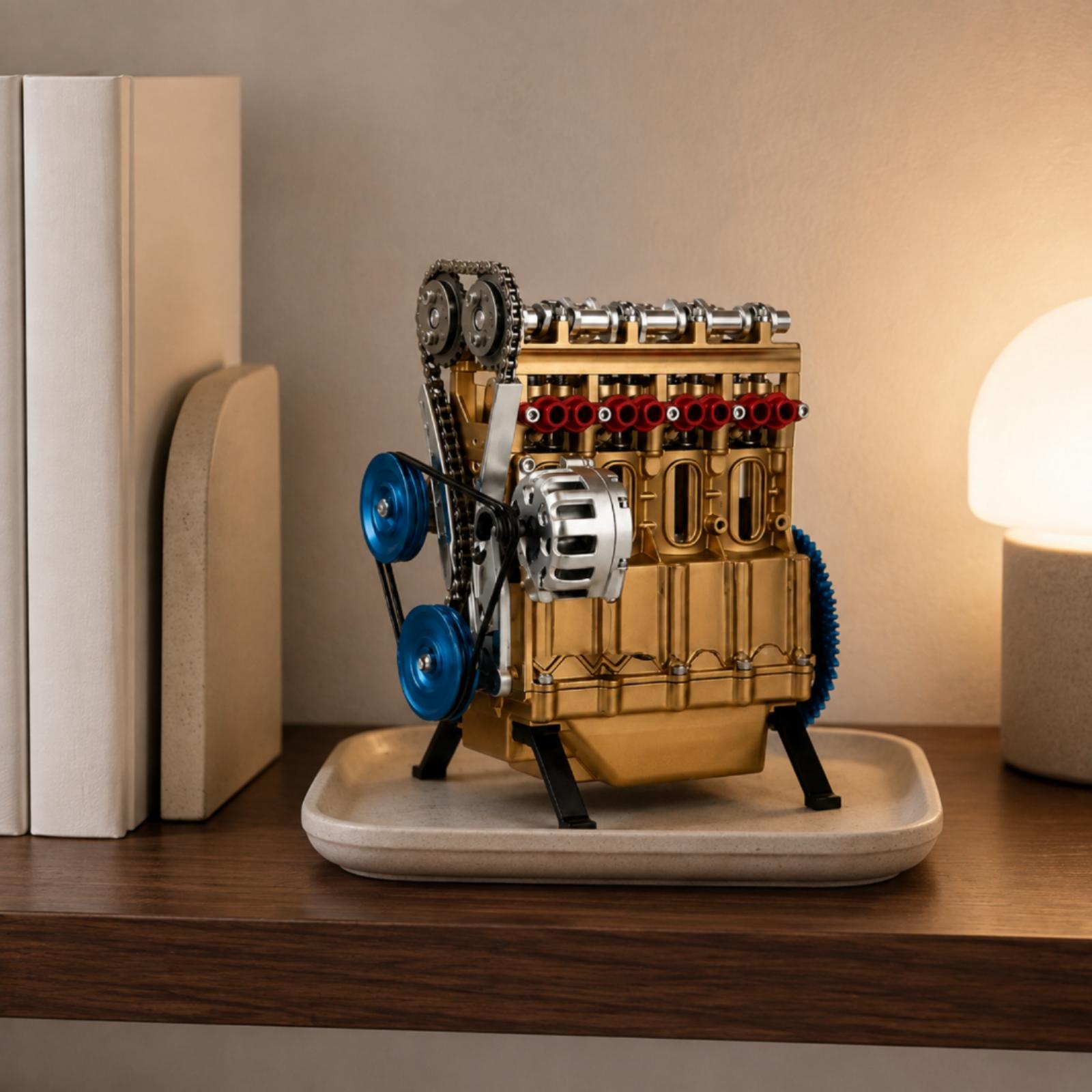Vintage Style Engine Figurine  - Resin Craft Workshop recension och pris