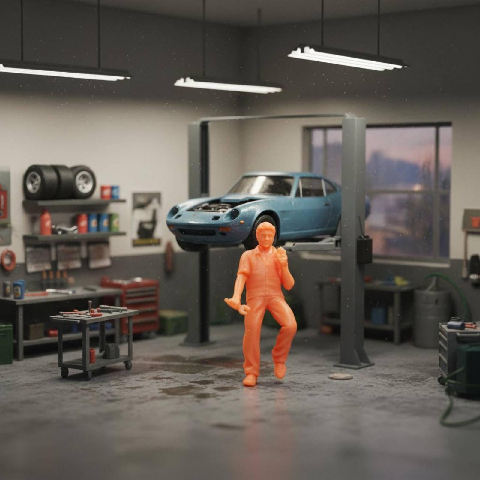 Resin Repairman Figure for 1 6 - Resin Craft Workshop recension och pris