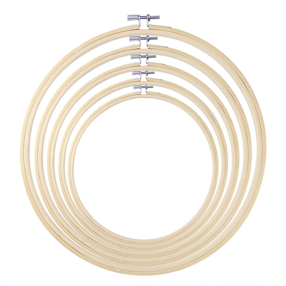 30cm DIY Embroidery Hoop Tool  - Wood Ring Blank recension och pris