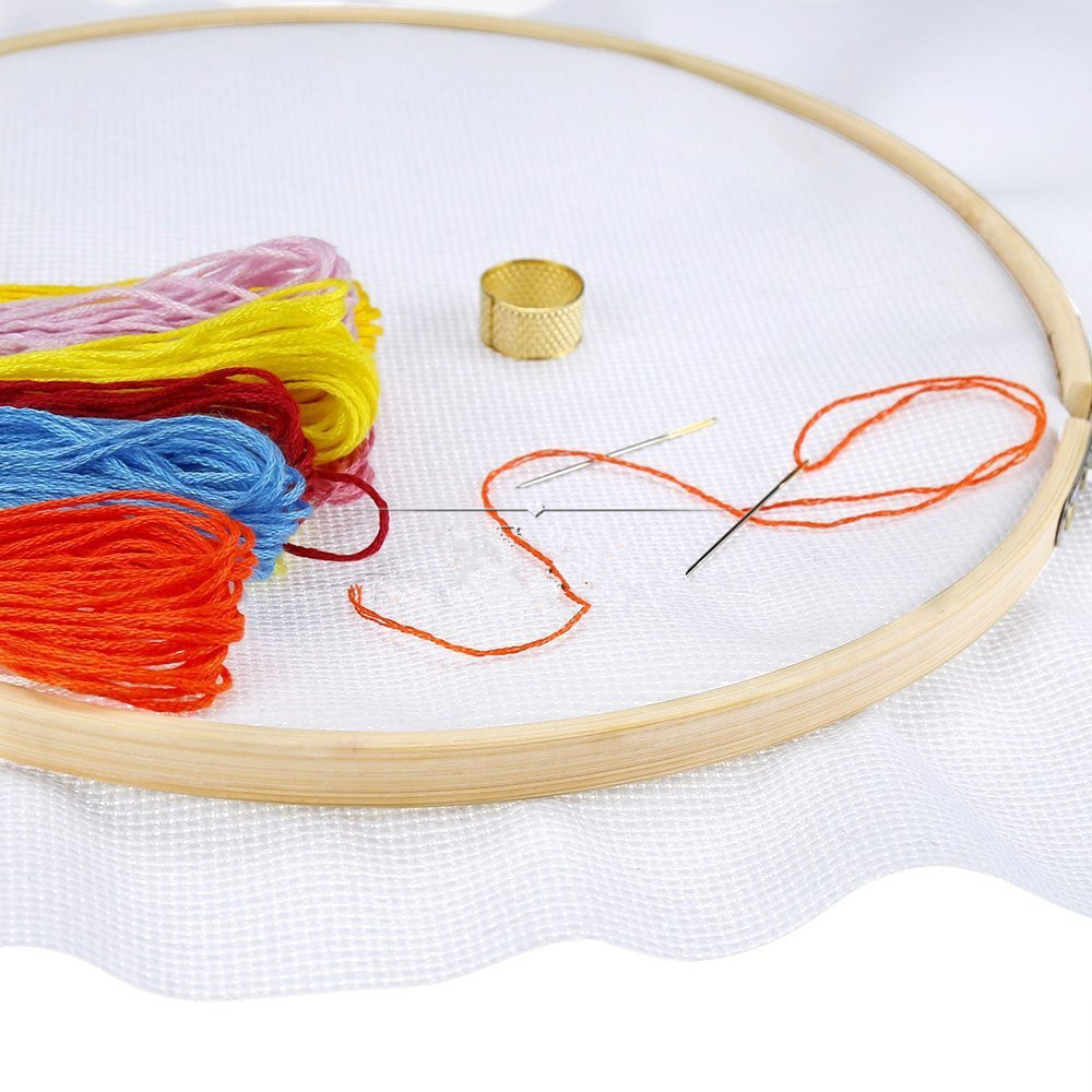 30cm DIY Embroidery Hoop Tool  - Wood Ring Blank recension och pris