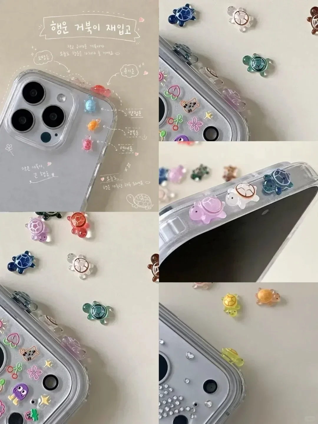 100Pcs/ Lucky Turtle Resin Cha - Resin Crafts Diy recension och pris