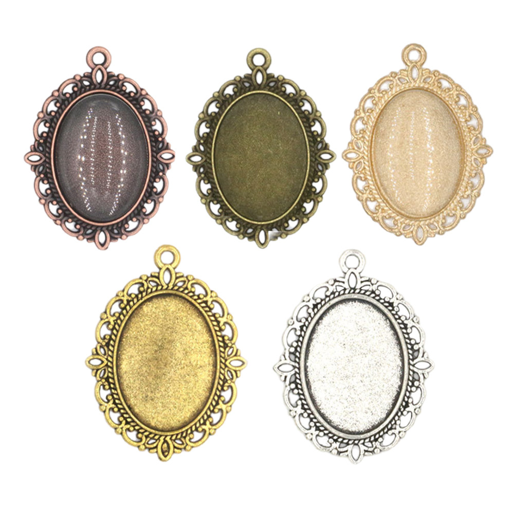 50Pcs Gemstone Pendant Vintage - Resin Crafts Diy recension och pris