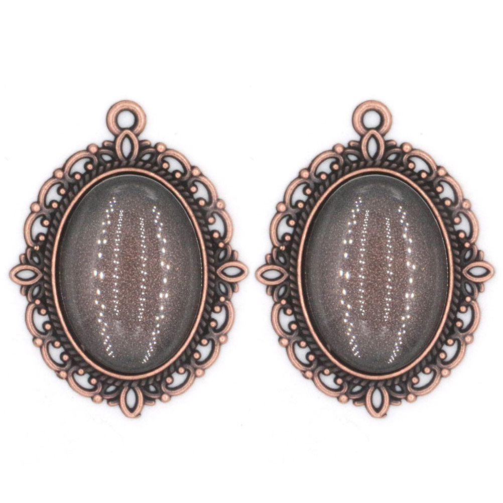 50Pcs Gemstone Pendant Vintage - Resin Crafts Diy recension och pris